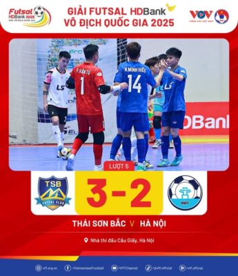 Chúc mừng Thái Sơn Bắc giành trọn 3 điểm tiếp tục đường đua tới ngôi vô địch!!