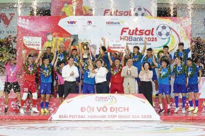 Thai Son Bac secure back-to-back National Futsal Cup titles