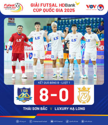 2025 National Futsal Cup: Thai Son Bac Scores 8 Goals in Opening Match