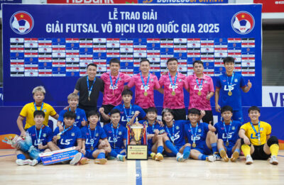 U20 Thái Sơn Bắc bảo vệ thành công ngôi vương Giải Futsal Vô địch U20 Quốc gia