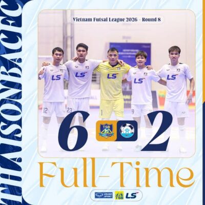 Thai Son Bac Remains at the Top of the Table After Matchday 8 of the 2026 National Futsal Championship.