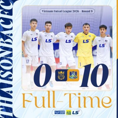 Round 9 – HDBank National Futsal Championship 2026: Thai Son Bac Secure an Emphatic Win!!!